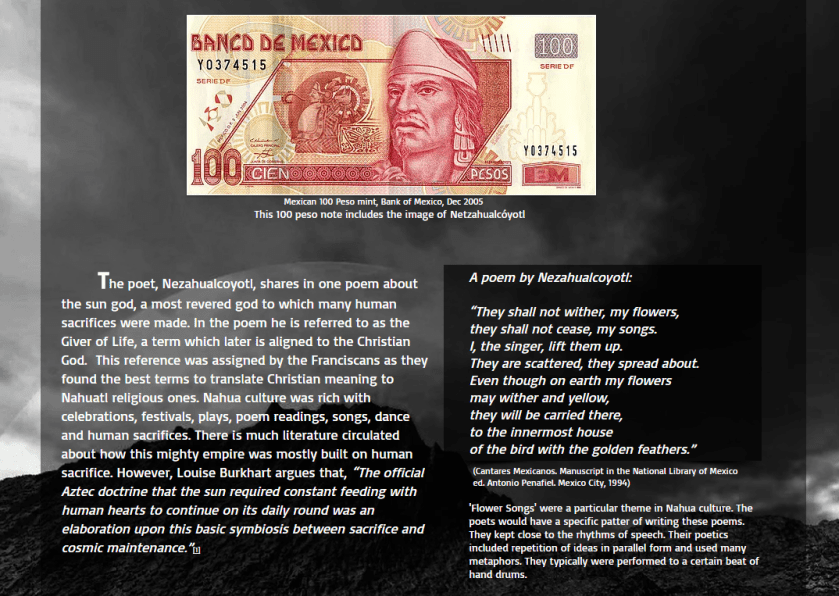 Nahua Theatre student project 2